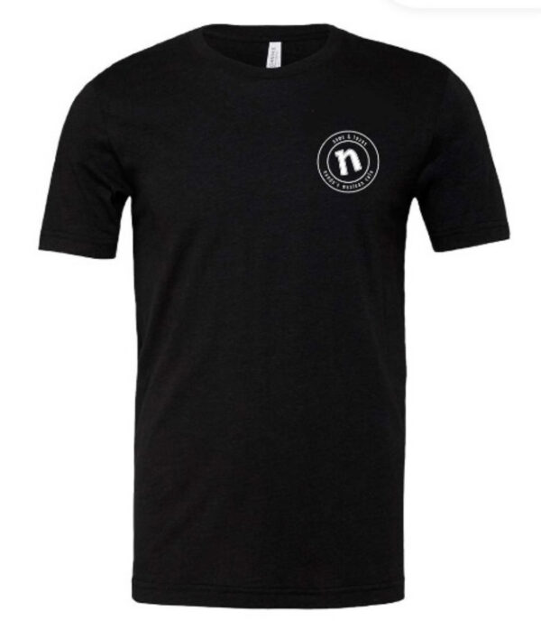 Hazy Hound T-Shirt Heather Black - Image 2