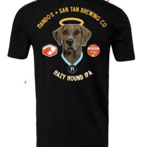 Hazy Hound T-Shirt Heather Black