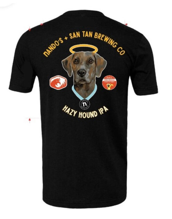 Hazy Hound T-Shirt Heather Black