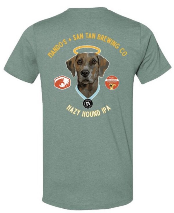 Hazy Hound T-Shirt Heather Dusty Blue